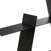 A-Shelf seinähylly Large 78x12x67 cm, Black
