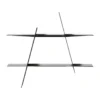 A-Shelf seinähylly Medium 52x9x46 cm, Black