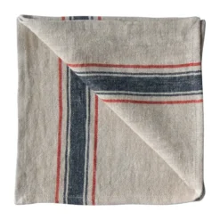Astrid pellavaservetti 50x50 cm, Navy