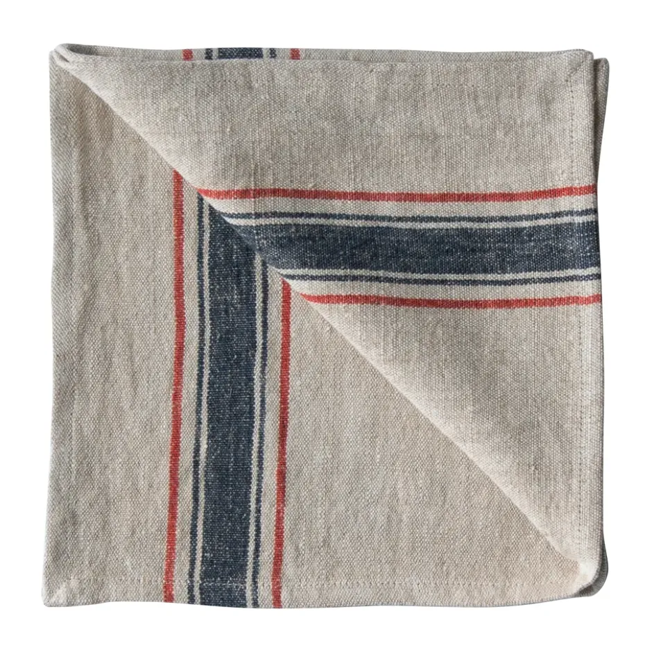Astrid pellavaservetti 50x50 cm, Navy