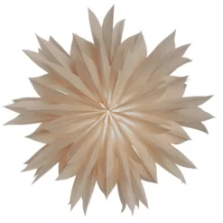 Athena adventtitähti Ø 50 cm, Beige