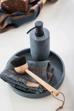 Attitude tarjotin Ø22 cm, Slate blue