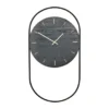 A-Wall seinäkello 41x76 cm, Black-brass