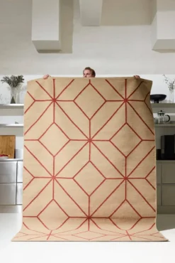 Ayur matto, Beige–ruskea, 320x230 cm