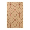 Ayur matto, Beige-Rust, 270x180 cm