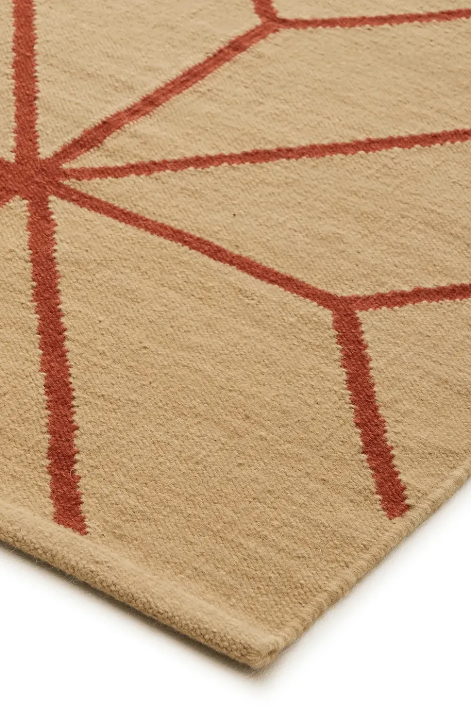 Ayur matto, Beige-Rust, 270x180 cm