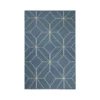 Ayur matto, Heaven blue/offwhite, 230 x 320 cm