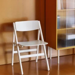 Backflip Chair tuoli, Cream white lakattu pyökki
