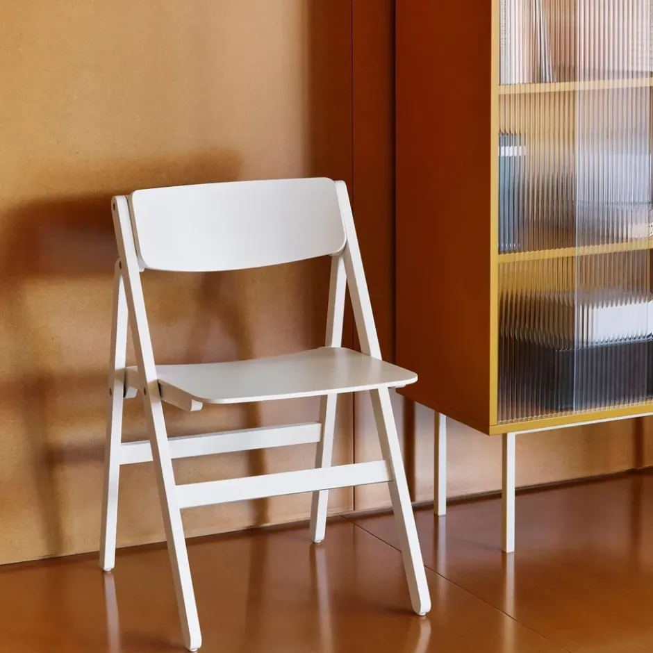 Backflip Chair tuoli, Cream white lakattu pyökki