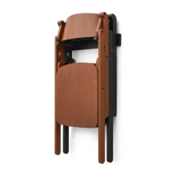 Backflip Chair tuolikiinnike seinään, Anthracite-lakattu pyökki