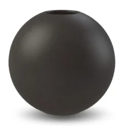 Ball maljakko black, 30 cm