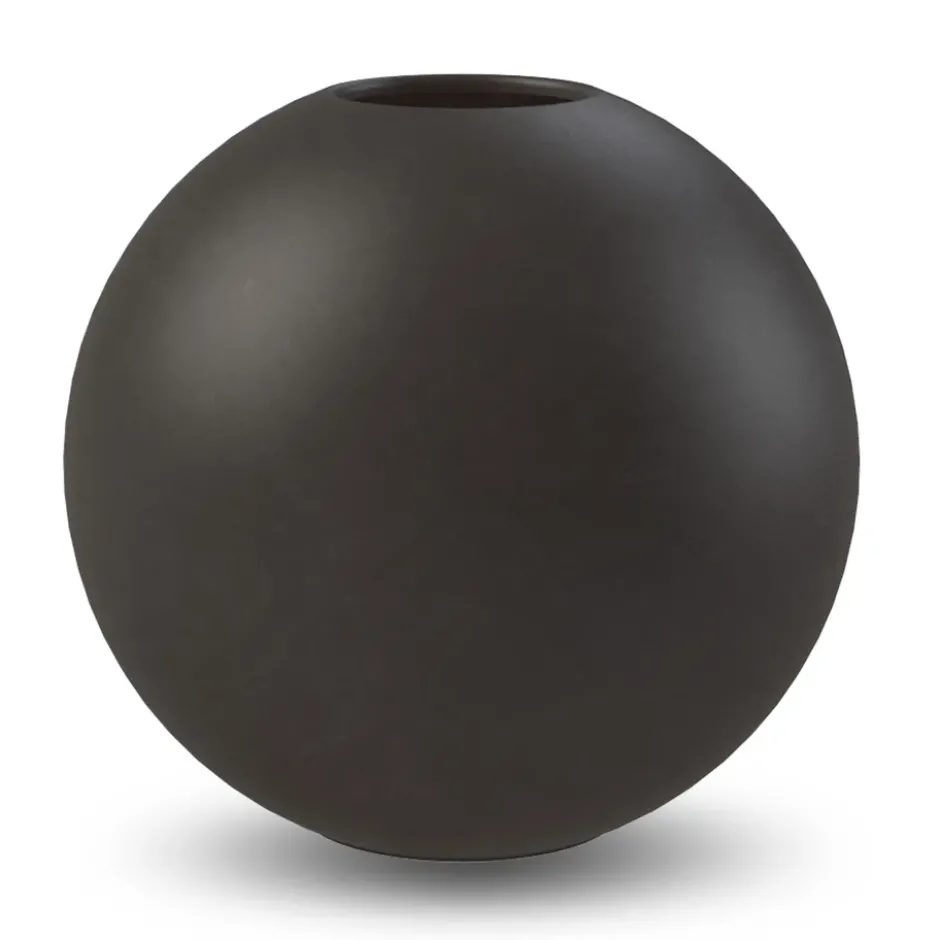 Ball maljakko black, 30 cm