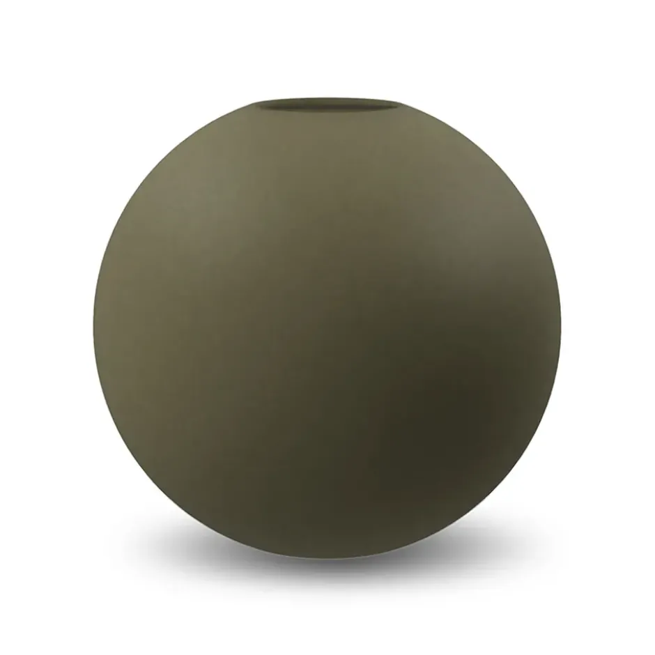 Ball maljakko olive, 20 cm