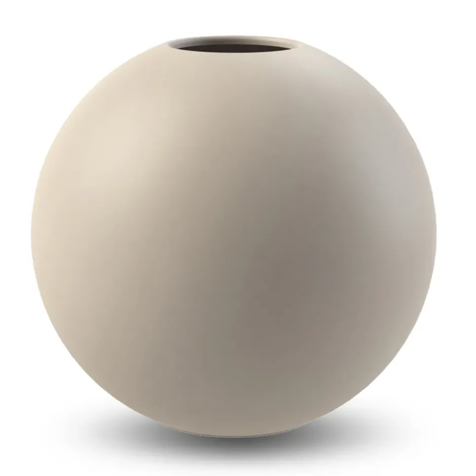 Ball maljakko sand, 30 cm