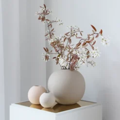Ball maljakko sand, 20 cm