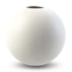 Ball maljakko white, 30 cm