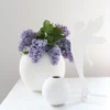 Ball maljakko white, 10 cm