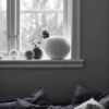 Ball maljakko white, 20 cm