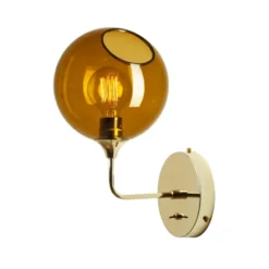 Ballroom seinävalaisin Ø20 cm, Meripihka