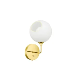 Ballroom seinävalaisin Ø20 cm, Valkoinen lumi