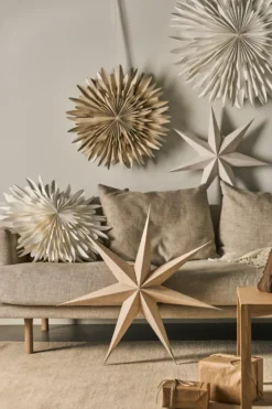 Bare adventtitähti luonnollinen, 80 cm