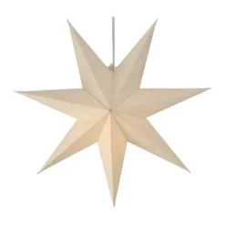 Bare adventtitähti valkoinen, 45 cm