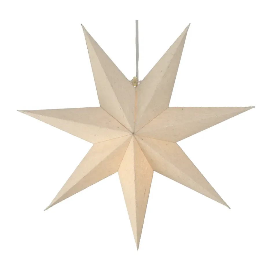 Bare adventtitähti valkoinen, 45 cm