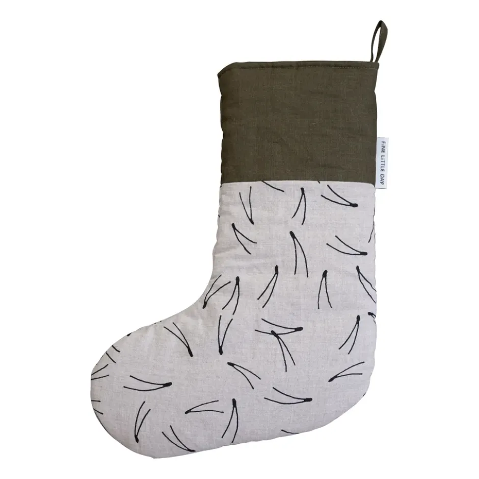Barr joulusukka 40 cm, Musta-vihreä-luonto