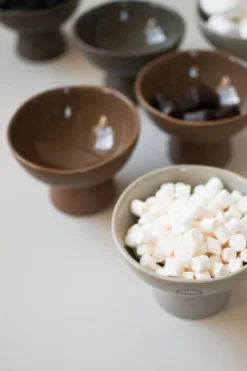Base Dome kulho S Ø12 cm, Nougat