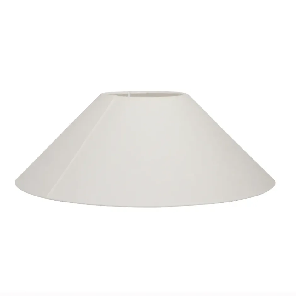 Basic flat -lampunvarjostin Ø 30 cm, White