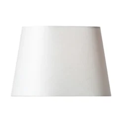 Basic ovaali lampunvarjostin 38 cm, Valkea