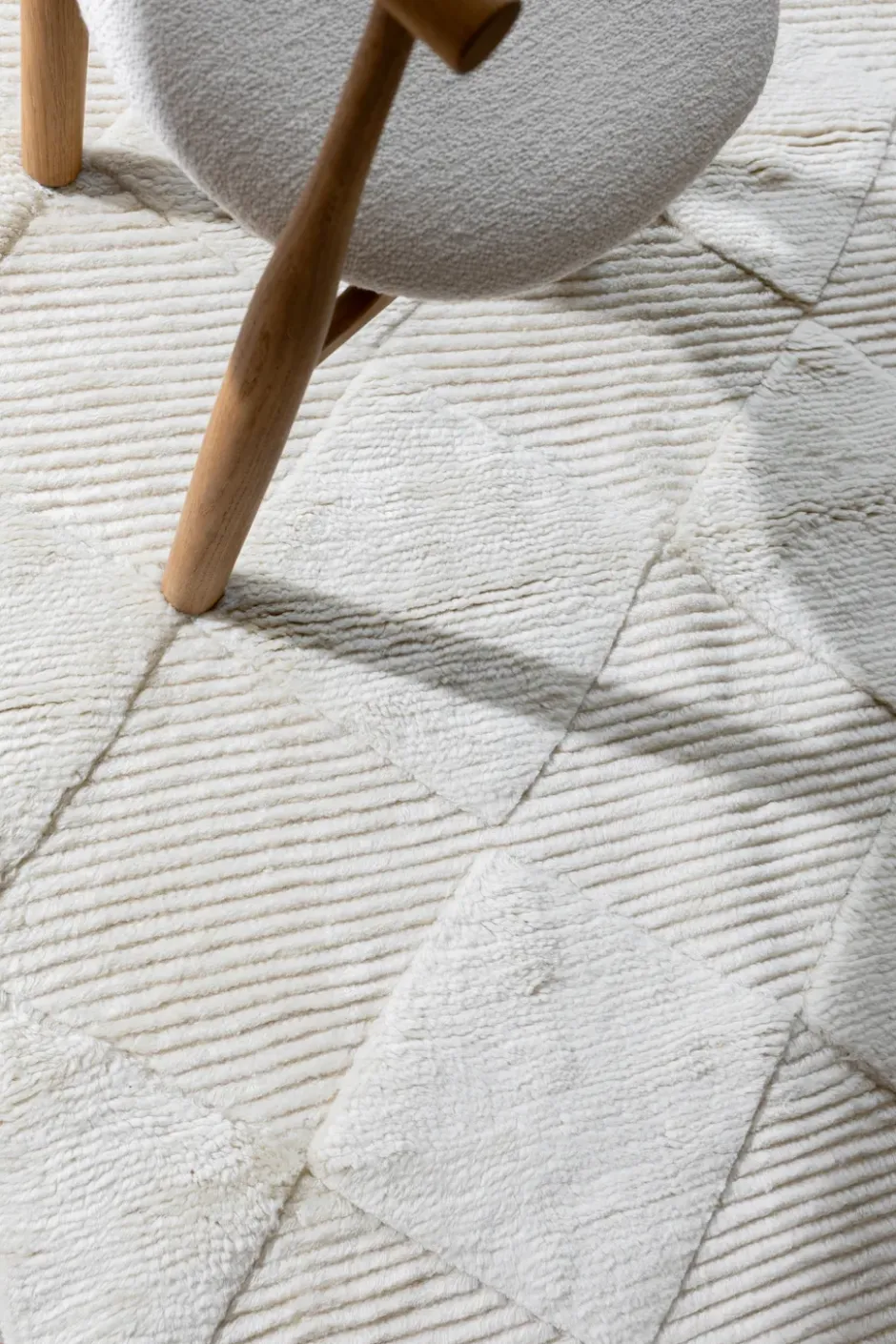 Berber-matto, Ivory, 170x230 cm
