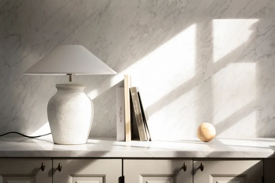 Berit lampunjalka 38 cm, Light grey