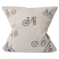 Bicycles tyynynpäällinen 48x48 cm, Beige