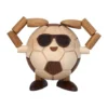 Billy Ball jalkapallofiguuri, Beige, 8x6,5x6,7 cm