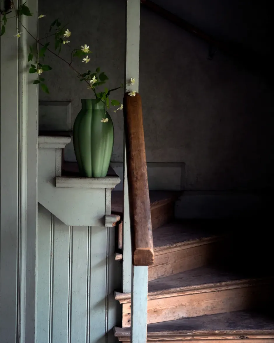 Birgit maljakko 35 cm, Olive