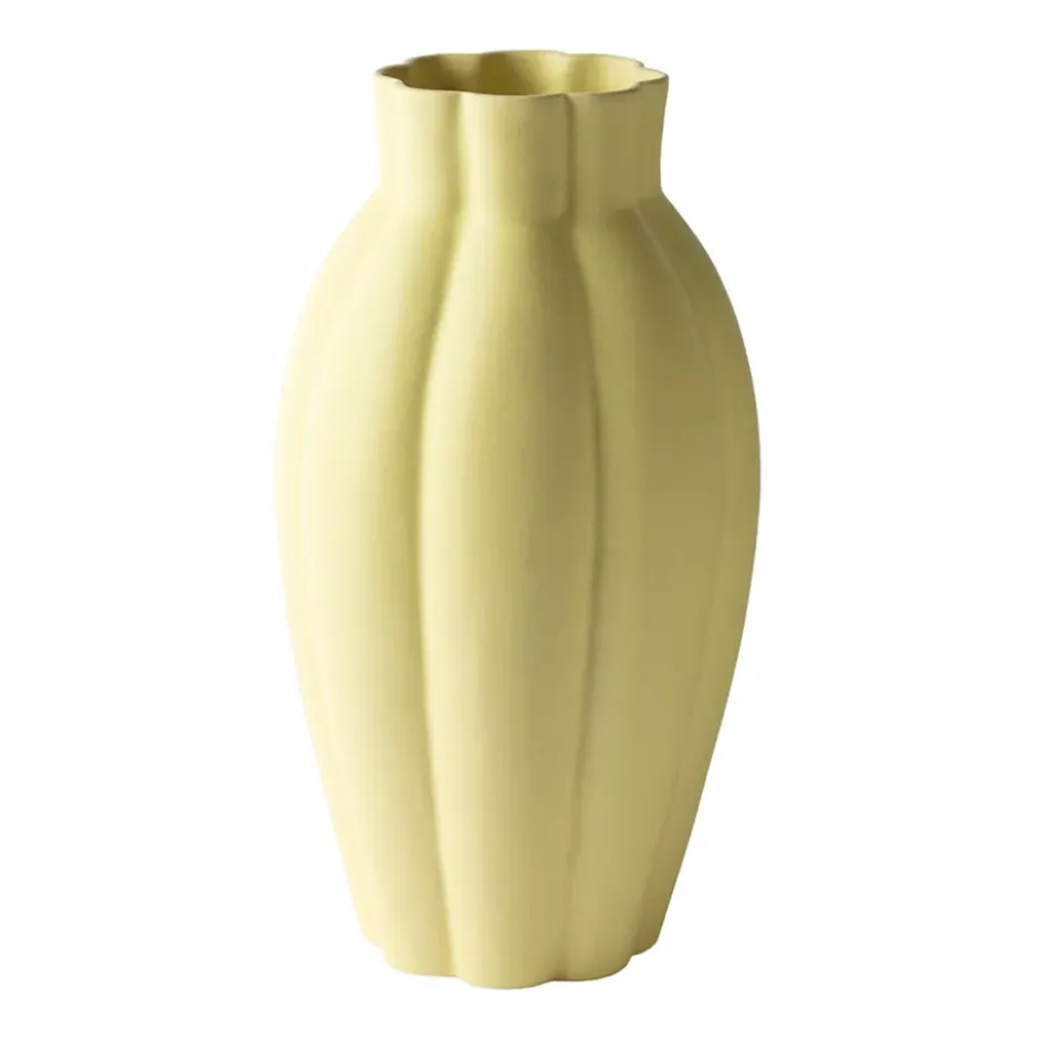 Birgit maljakko 35 cm, Pale Yellow