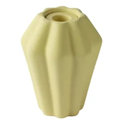 Birgit maljakko/kynttilälyhty 14 cm, Pale Yellow