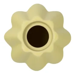 Birgit maljakko/kynttilälyhty 14 cm, Pale Yellow