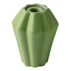 Birgit maljakko/kynttilälyhty 14 cm, Olive