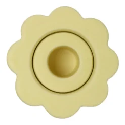Birgit maljakko/kynttilänjalka 5 cm, Pale Yellow