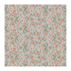 Blomglänta pöytäliina 145x145 cm, Monivärinen