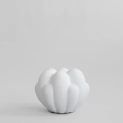 Bloom maljakko mini, Bone White