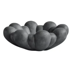 Bloom tray -kulho suuri, Tummanharmaa