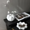 Bloom vaasi petit 22,5x24 cm, Bone white