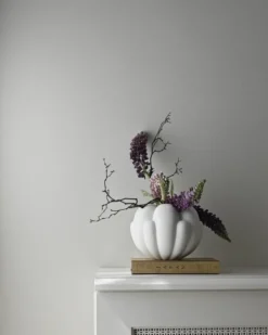 Bloom vaasi petit 22,5x24 cm, Bone white