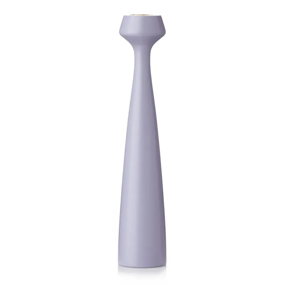 Blossom Lily -kynttilänjalka 24,5 cm, Lavender