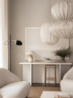 Boll 65 linen lampunvarjostin, Natural