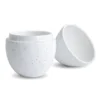 Bonbonniere kulho 18 cm, White-mud