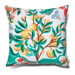 Botanical Orange tyynynpäällinen 50x50 cm, White